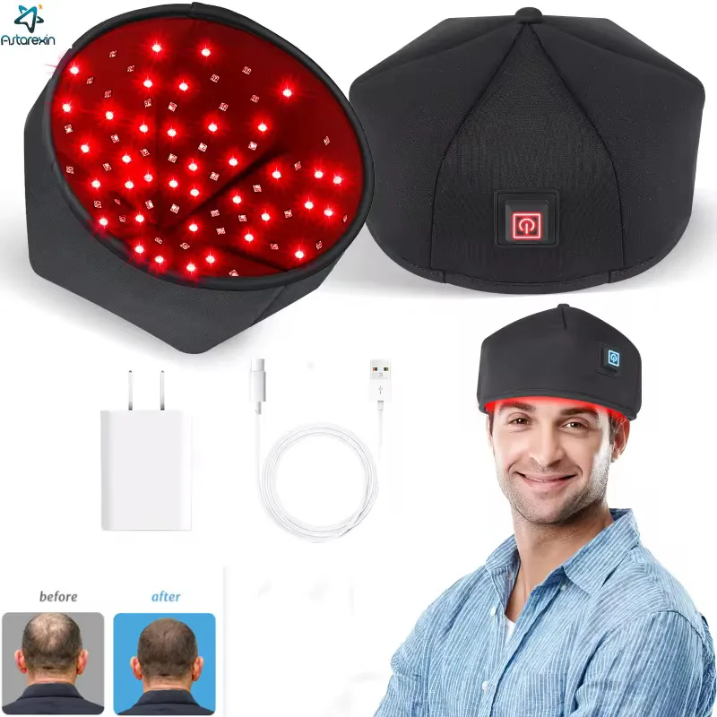 Vlasové čiapky LED Health Light Zariadenie proti vypadávaniu vlasov úzkosť pre mužov a ženy na pokožku hlavy relax Massager Nástroj na starostlivosť o vlasy