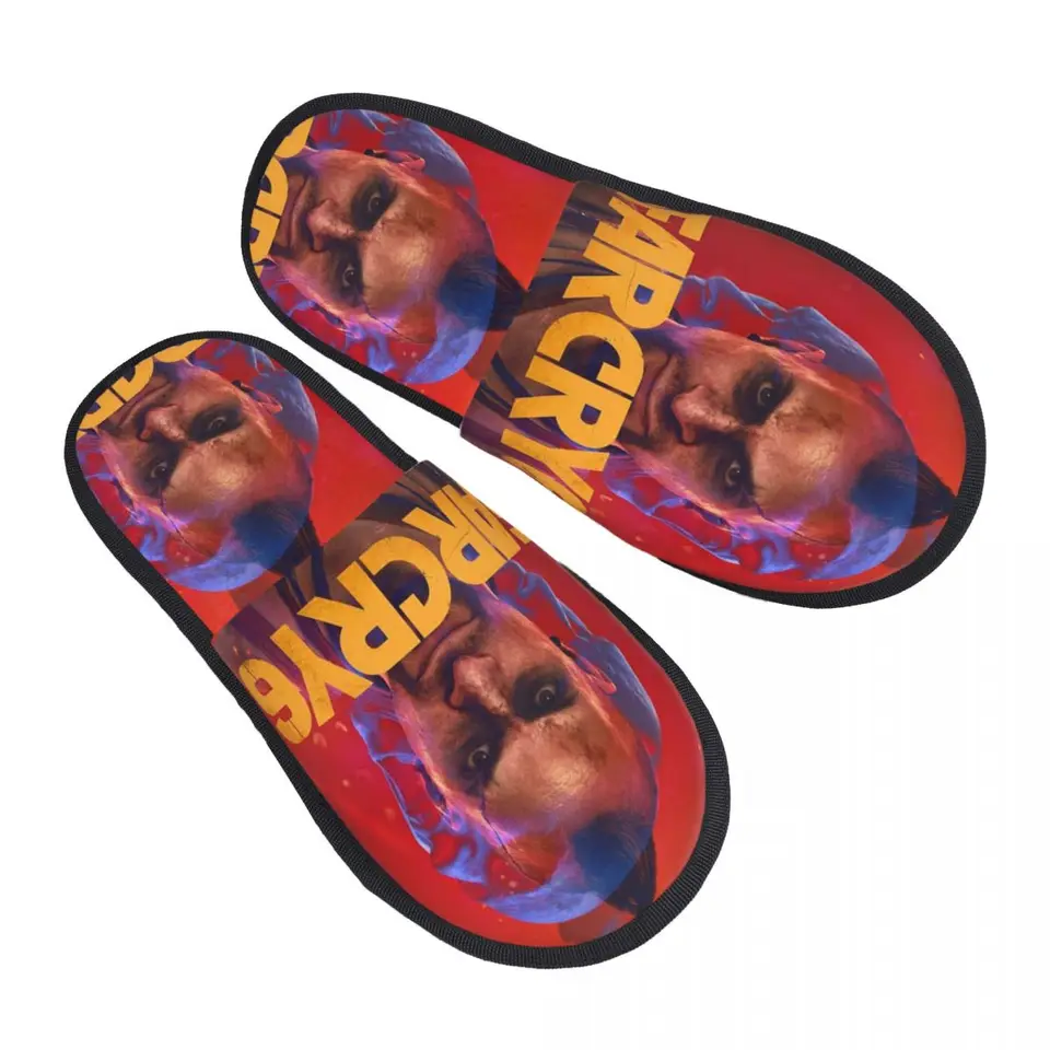 Vlastná hra F-Far Cry House Plippers Dámsky mäkká pamäť pena Slip na topánky hotela