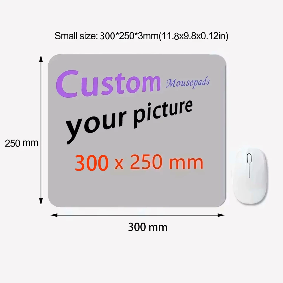 Vlastná hráčska myš Mouse PlayMat Mouse podložka malá veľkosť stolný herný stôl Colné podložky Obrázok Tabletop Gaming Mat