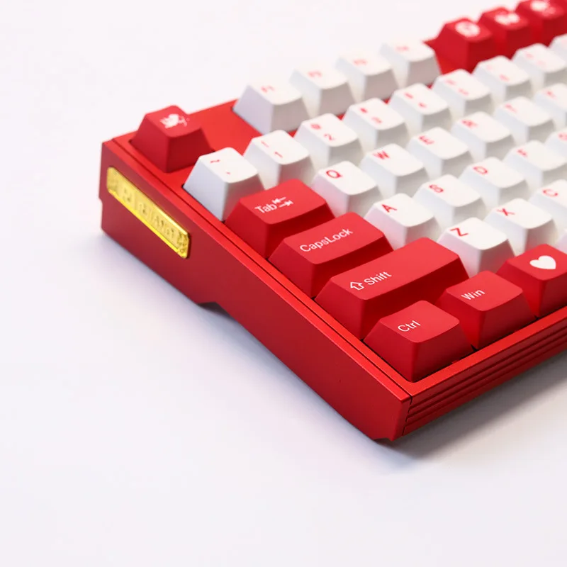 Vlastná mechanická klávesnica KeyCap DIY Hot Sublimácia PBT KeyCap Gaming Klávesnica uzáver 87 klávesov/nastavená