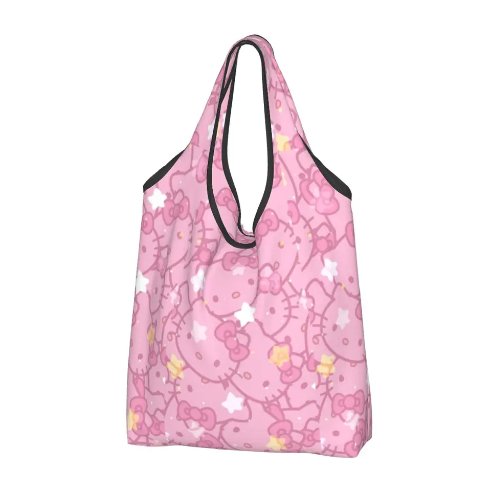 Vlastná móda Sanrio Kitty Hello Kitty Shopping Tote Bags