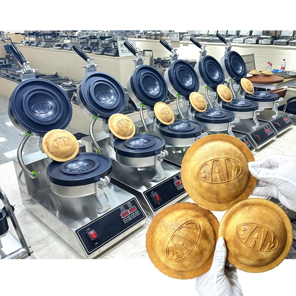 Vlastná pleseň hamburger na výrobu stroja pre nápady na malé podniky UFO Burger Stroj s CE