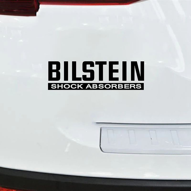Vlastná vinylová nálepka pre nálepku Bilstein Shot Tjastče podpis CAR STYLING DECALS