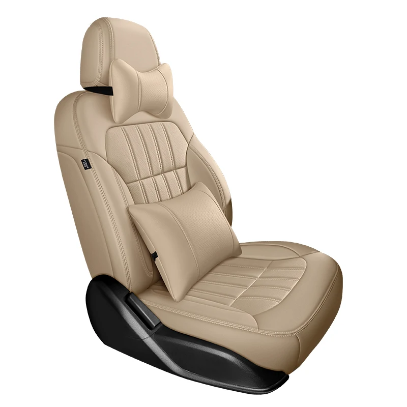 Vlastné 1 počítače Driver kožené pokrývky kožených sedadiel pre VW Touran 2004 2005 2006 2007 2008 Automatické interiérové ​​doplnky