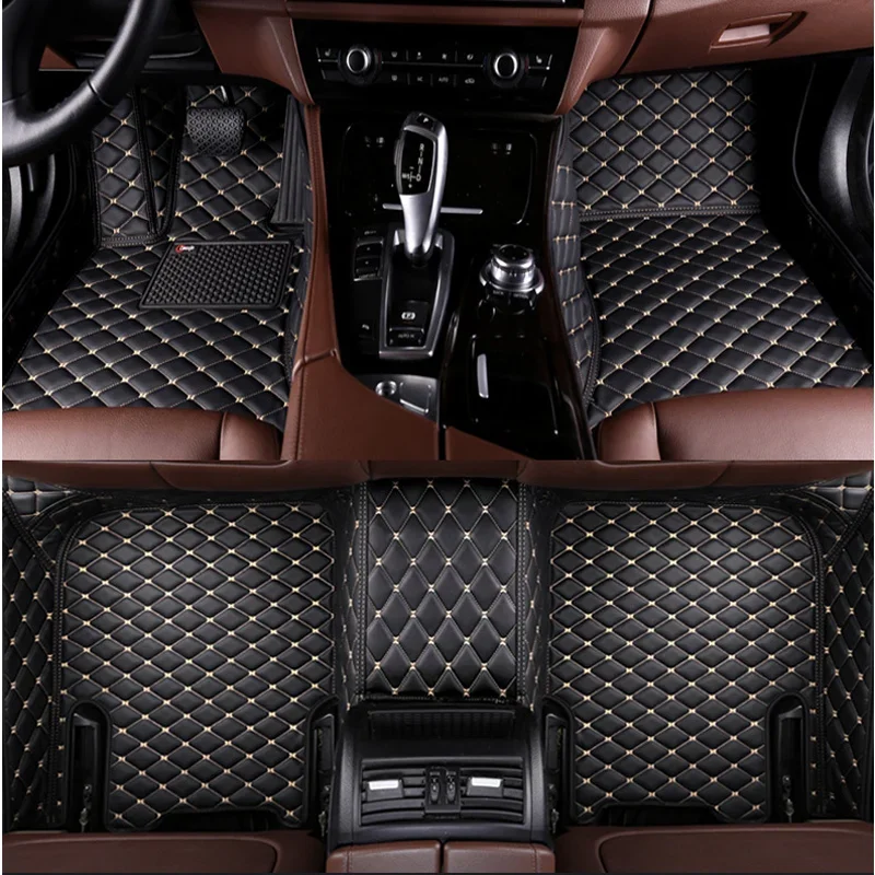 Vlastné 3D plné pokrytie podlahových rohoží pre podlahu pre Mercedes Benz SL R231 SLK SLC R172 R CLASS V251 2006-2017 Interiérové ​​príslušenstvo Koberec