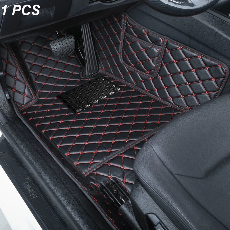 Vlastné automobilové podlahové rohože pre podlahy pre Audi A8 D3 2002 2003 2004 2005 2006 Automatické luxusné kožené mužy Dámske autá Matky Plné pokrytie