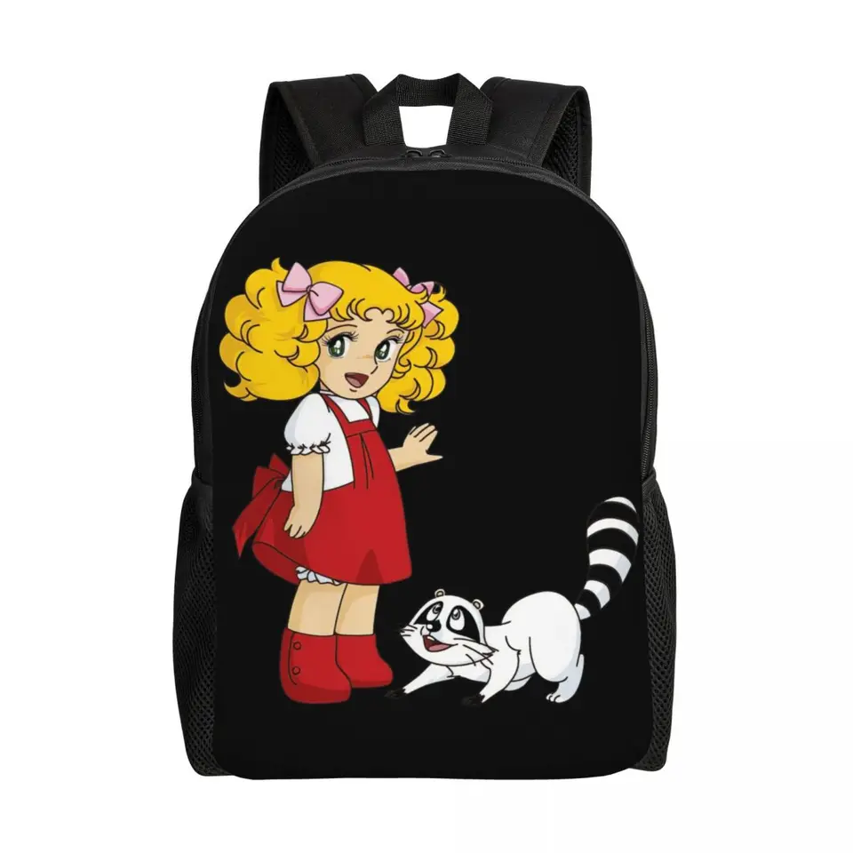 Vlastné cukrovinky Candy Travel batoh Men Dámske školské počítačové knižné knižky Karikatúra anime manga vysoká škola študentské tašky Daypack