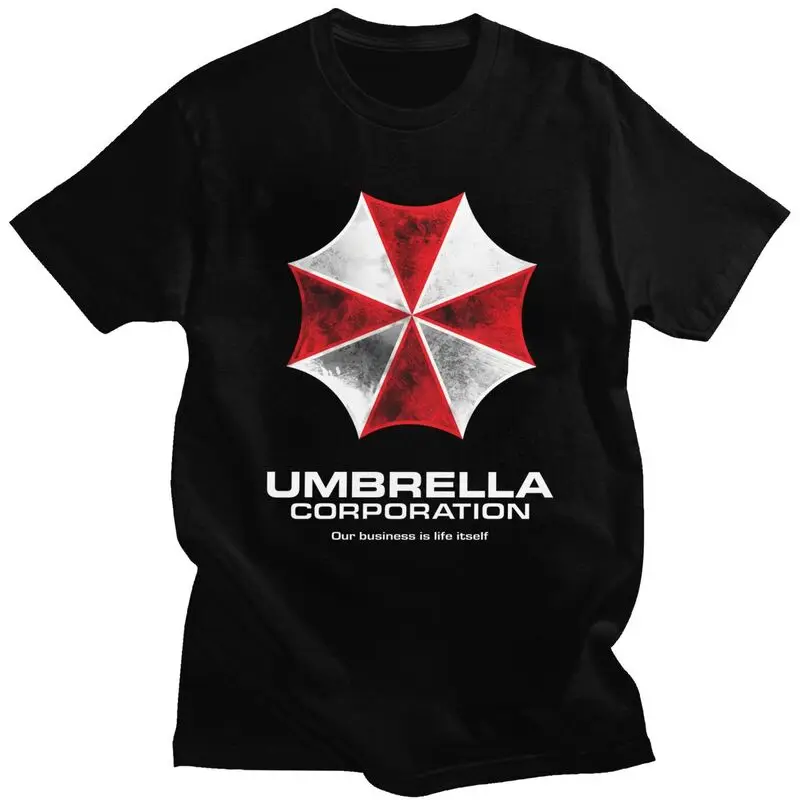 Vlastné moderné korporácie Umbrella T tričko muži s krátkym rukávom Pure Cotton Trič