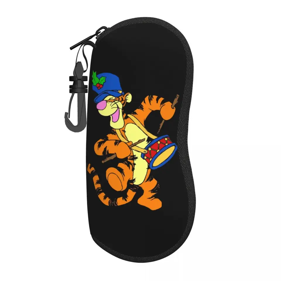 Vlastné moji priatelia Tigger Púšky okuliare puzdro Unisex Cool Cartoon okuliare puzdro slnečné okuliare Protector Box