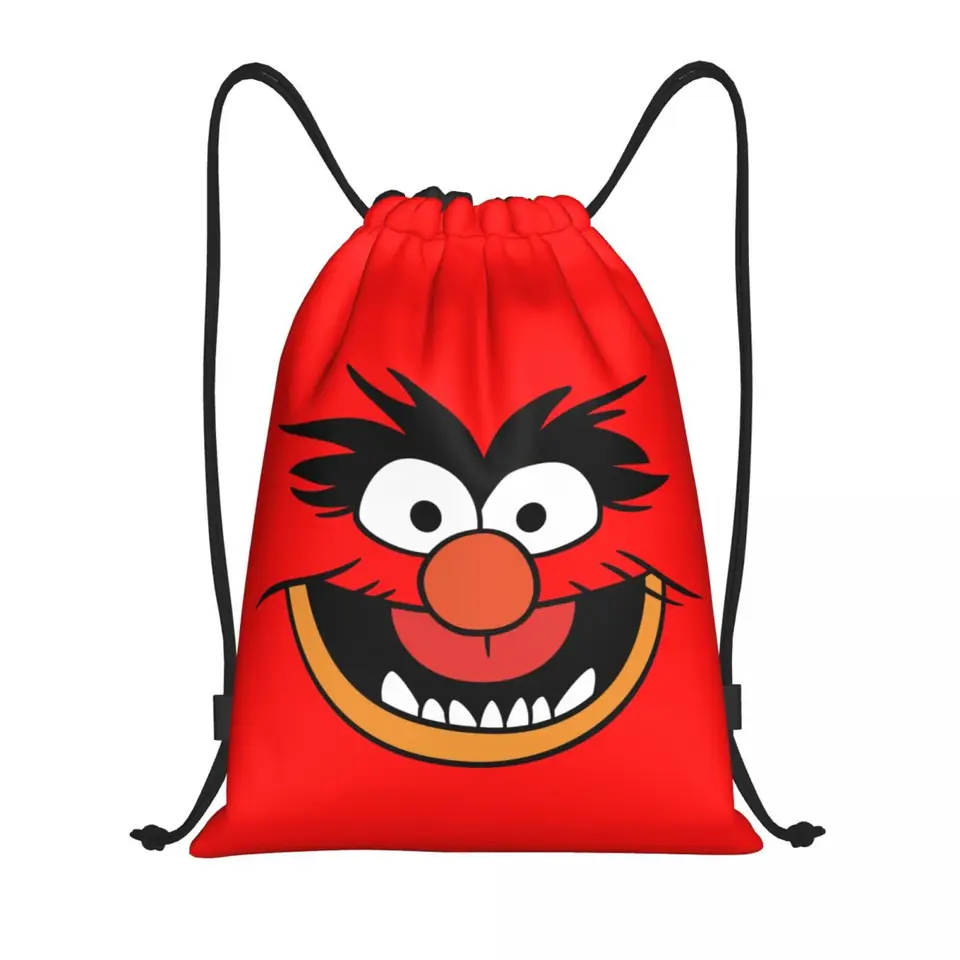 Vlastné Muppets Animal Costume Replace batoh športovej telocvične pre ženy pre mužov Anime karikatúra výcvik vrecka