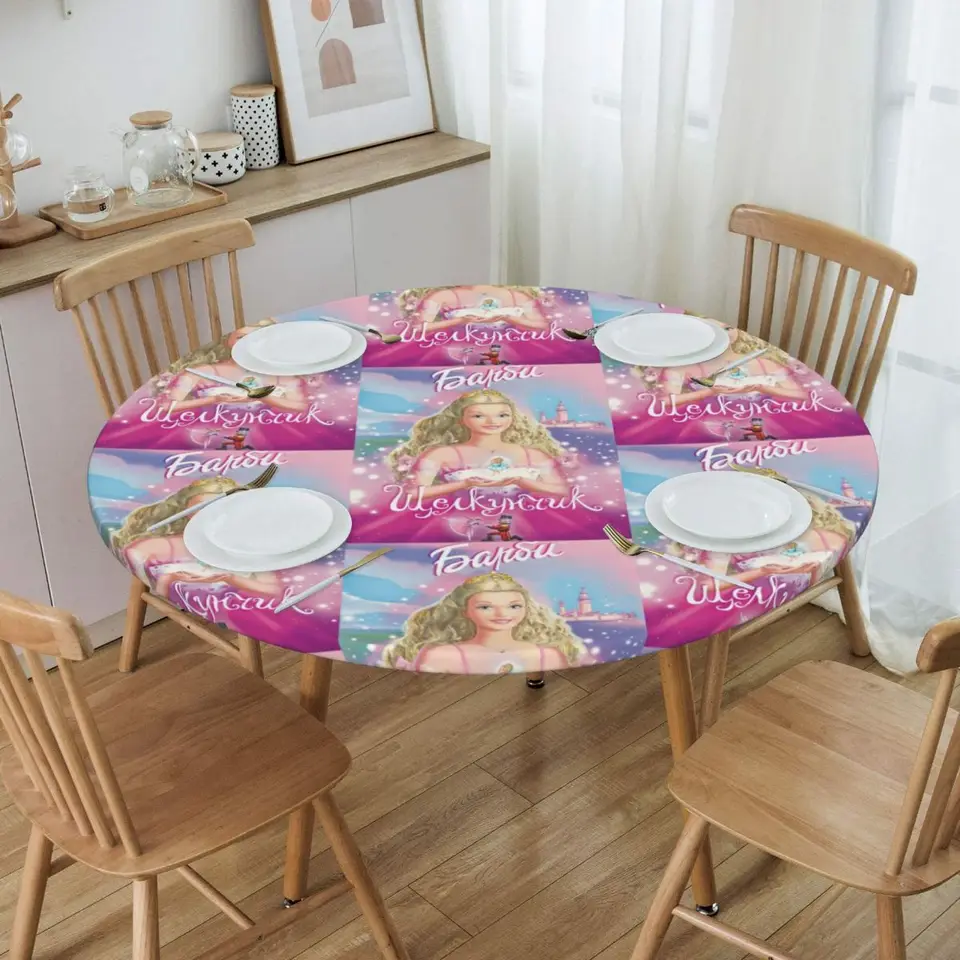 Vlastné okrúhle Disney Barbie v Luskáčikovom obruse Fit Fit 40 