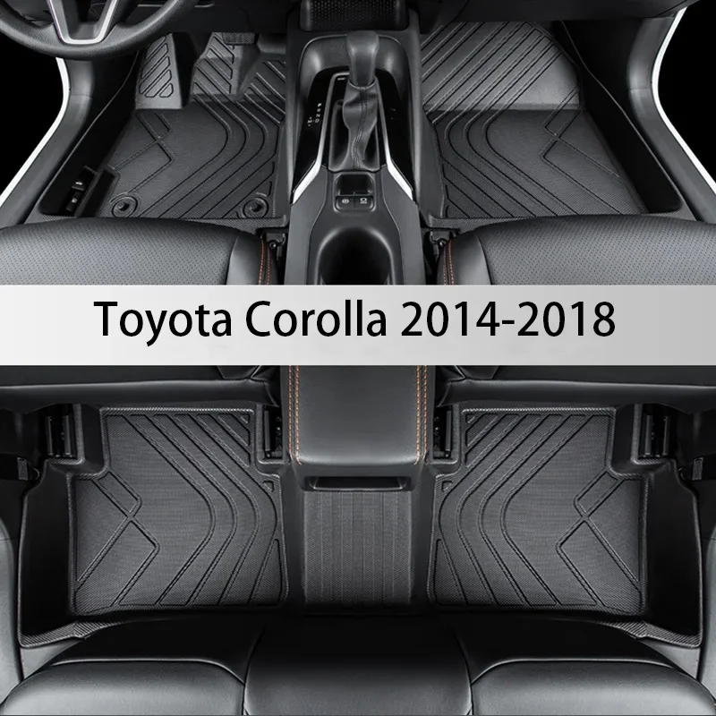 Vlastné podlahové podlahy TPE pre Toyota Corolla 2014 2015 2016 2017 2018