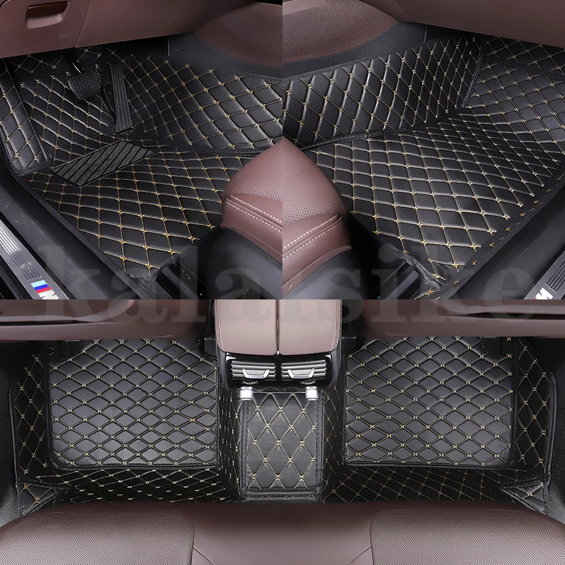 Vlastné podlahové rohože pre auto pre Audi A4 všetky modely A4 B8 B6 1995-2021 Sportback Sedan Sedan Coupe Allroad Convertible Avant Accessories
