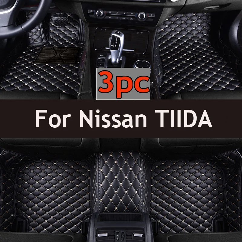 Vlastné podlahové rohože pre nissan Tiida Auto Carpets Foot Coche Accessorie