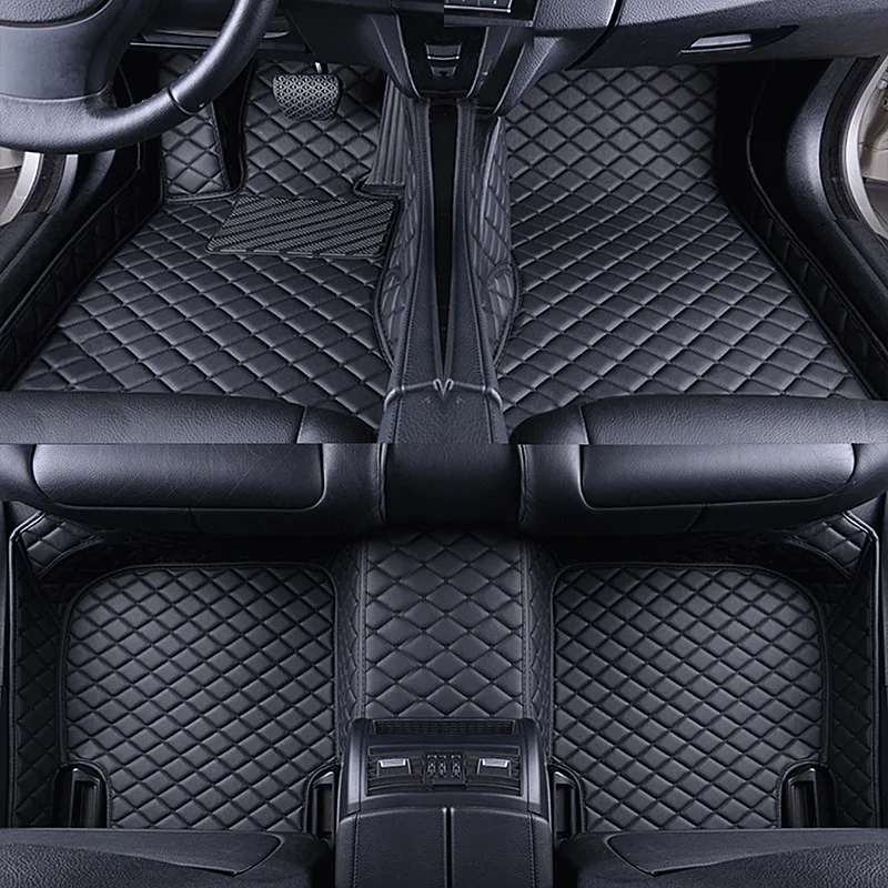 Vlastné podlahové rohože pre rohože pre Chevrolet Onix 2015 2018 2020 Kožené podlahy odolné koberce Plné ochranky