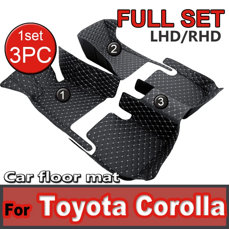 Vlastné podlahové rohože pre Toyota Corolla Prestige Non Hybrid 2019-2023