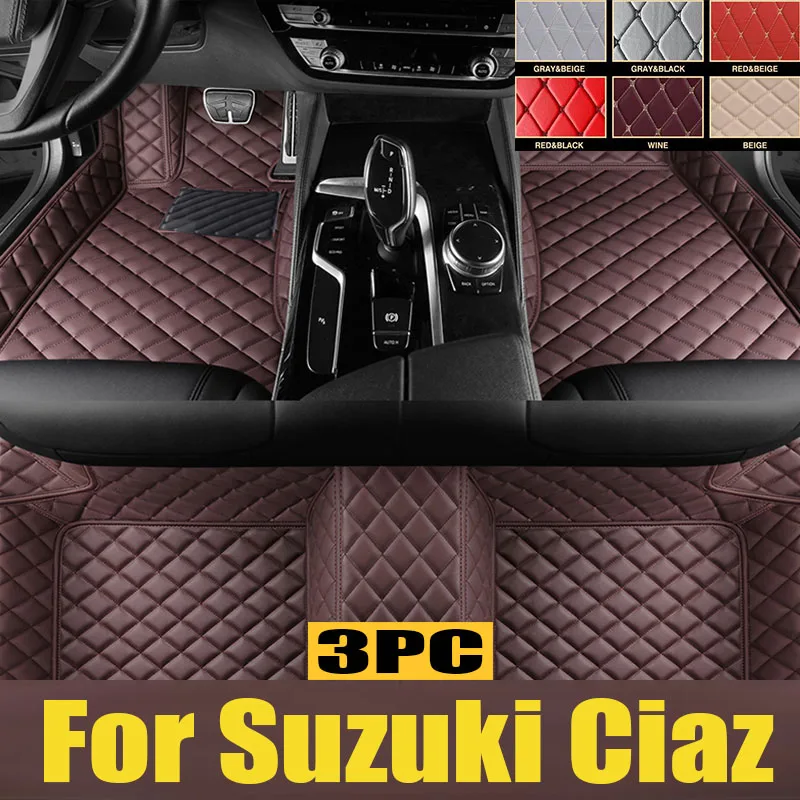Vlastné podlahové rohože TPE pre podlahy pre Suzuki Ciaz ertiga Jimny Vitara Trunk Mat Interiér koberce car rohože