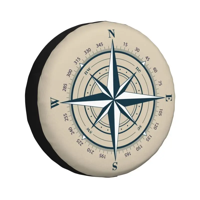 Vlastný námorný kompas náhradný kryt pneumatík pre Jeep Wrangler Anchor Boat 4WD 4x4 SUV CAR CHELE OBRADNÝ OBJEDNÁVKA