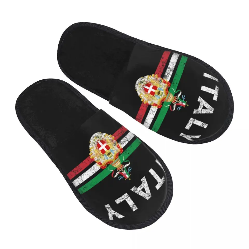 Vlastný taliansky znak taliansky vlajka Comfy Scuff Memor