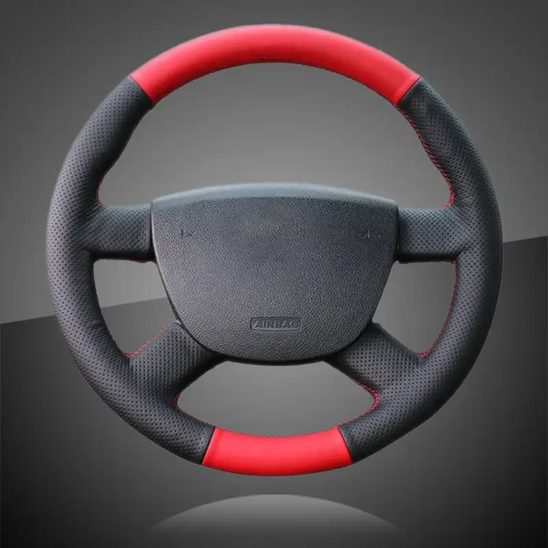 Vlastný vrkoč na kryte volantu pre Ford Focus 2 2005-2011 pre Ford Kuga 2008-2011 C-Max 2007-2010