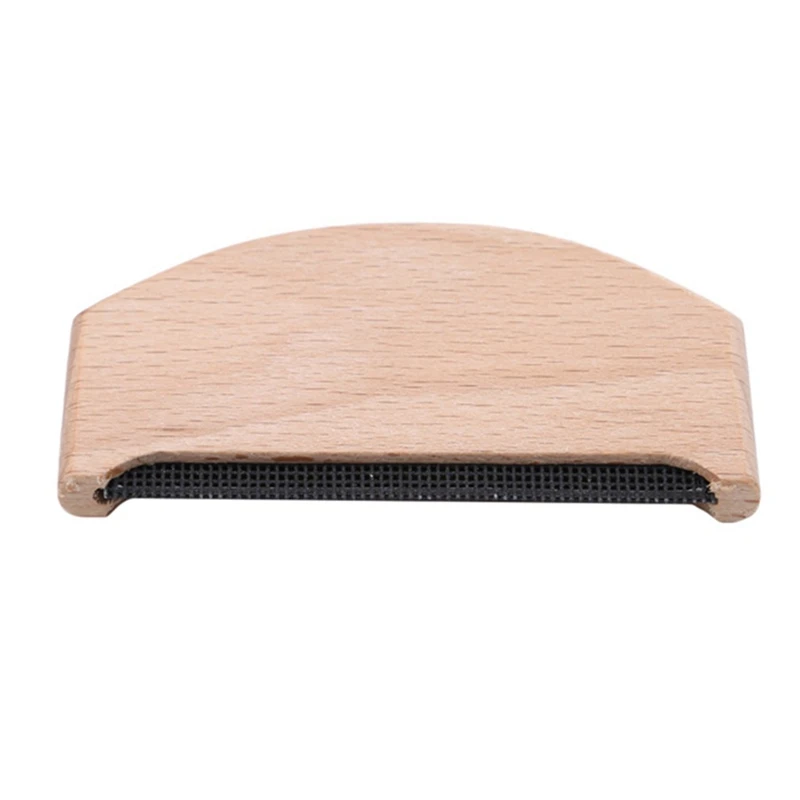 Vlna hrebeň drevené pilulky fuzz látka Lint Remover Cloting Brush Nástroj na odlúčenie odevov odev