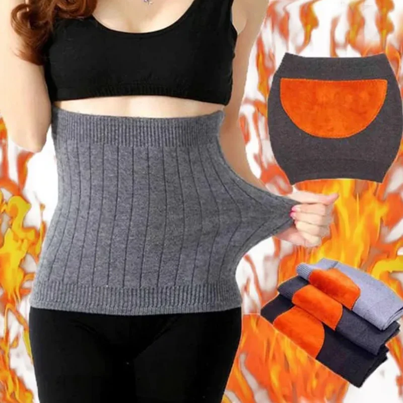 Vlnový kašmírový pás pásové pásy pre fitness teplejšiu podporu pása Pohodlné bedrové ortéza žalúdok studený žalúdok ochrana športovej bezpečnosť