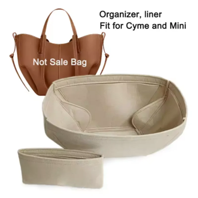 Vložka pre Cyme Mini Tote Inner Bag, Storage Petouch a Organization Keep Shaper, vložka na organizátor kabelky
