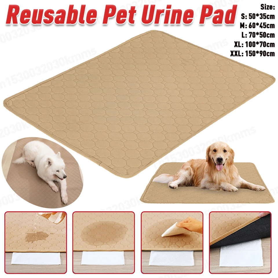 Vložky do moču psov umývateľné opakovane použiteľné anti sklz pieskové piene piene Puppy Puppy Pet Pet posteľ moč na moč na rohož pre autosedačky pre domáce zvieratá