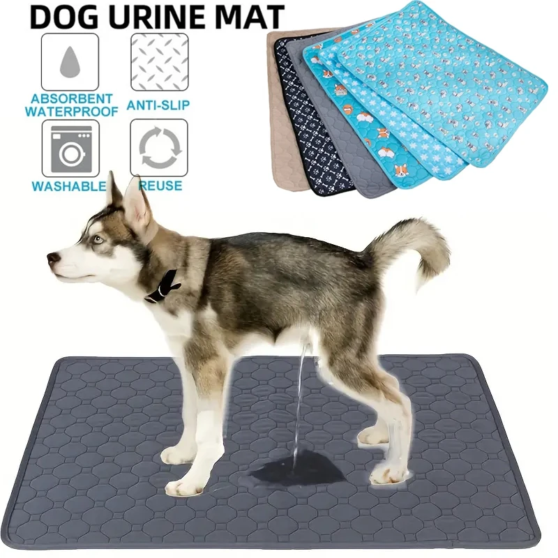 Vložky do moču psov umývateľné opakovane použiteľné anti sklz pieskové piene piene Puppy Puppy Pet Pet posteľ moč na moč na rohož pre autosedačky pre domáce zvieratá