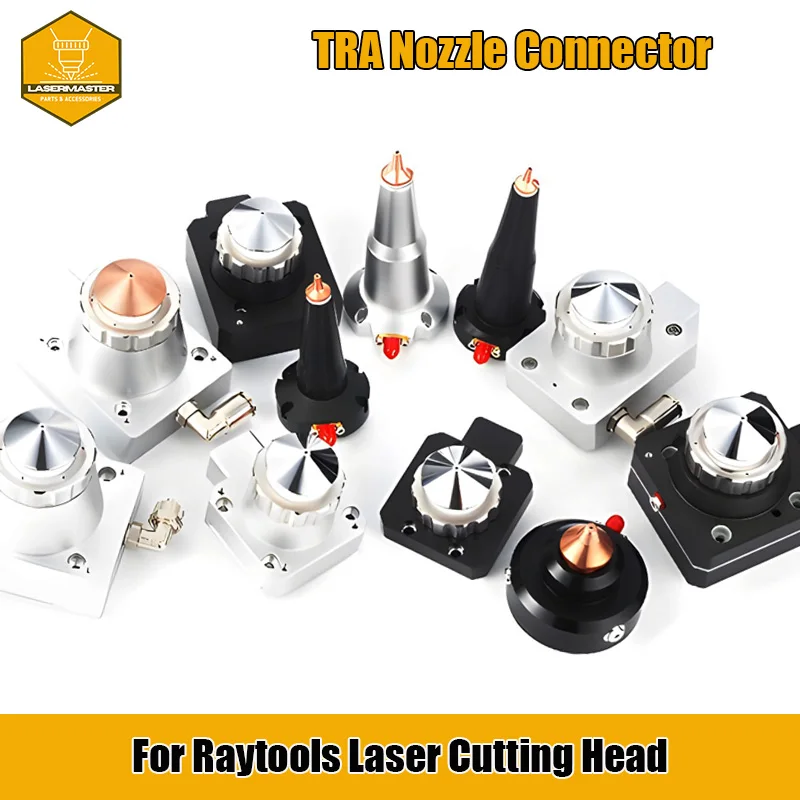 Vlákno laserová dýza konektor Tra pre Raytools BM109 BM110 BM111 BT240 BT240S 2D 3D Cutting Head 1064nm