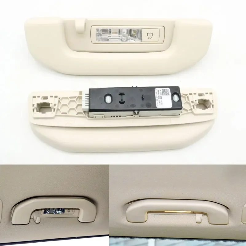 Vnútorná rukoväť na interiérovú strechu s osvetlením LAMP na čítanie pre Mercedes-Benz V trieda W447 W448 2016-2023 VITO V250 V260 2016-2020
