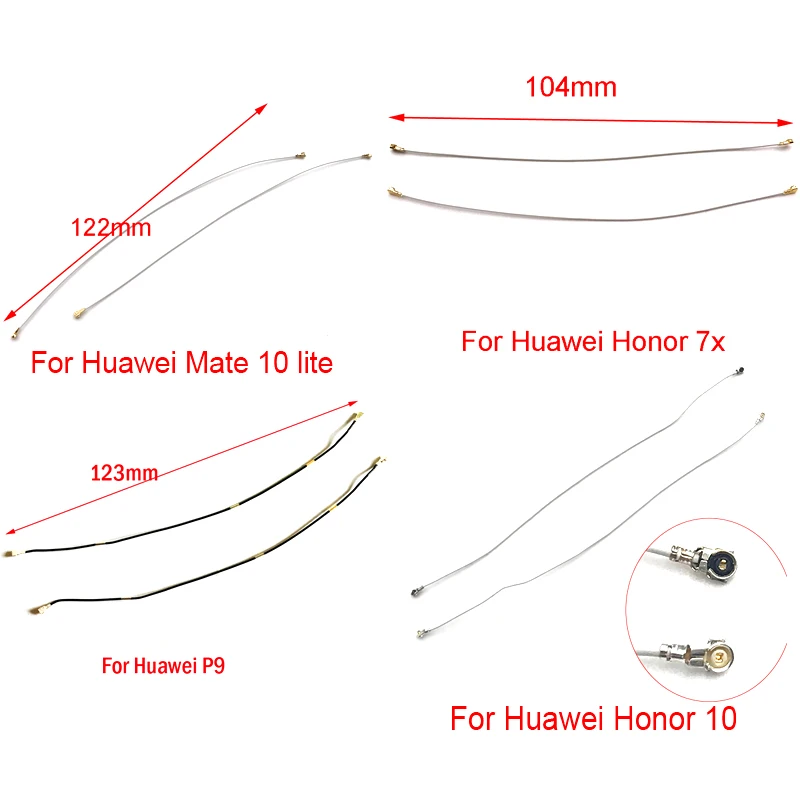 Vnútorná WiFi anténa Signál Flex káblové drôty Ribbon pre Huawei P8 P9 P10 P20 Pro P Smart Mate S 10 Honor 8 10 LITE 6X 7X