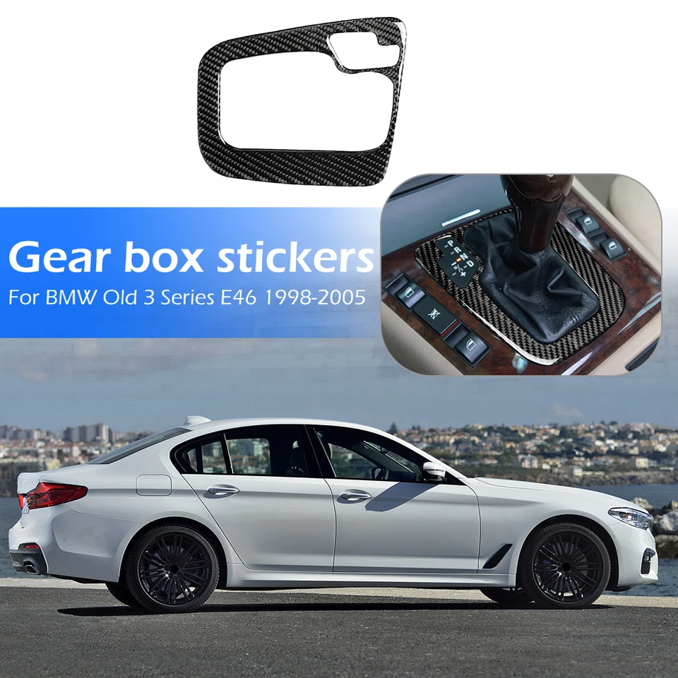 Vnútorné prevodové vybavenie pre rýchlostné skrinky na skrinke na skrinku na uhlíkové vlákno Rám prevodovky Panel Panel Panel Panel Rám pre BMW 3 Series E46 98-05 Príslušenstvo