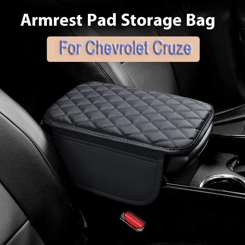Vnútorné príslušenstvo v rámci výšky lakťovejkorky Zvýšenie podložky Storage Bag Center Cover Protector pre Chevrolet Cruze