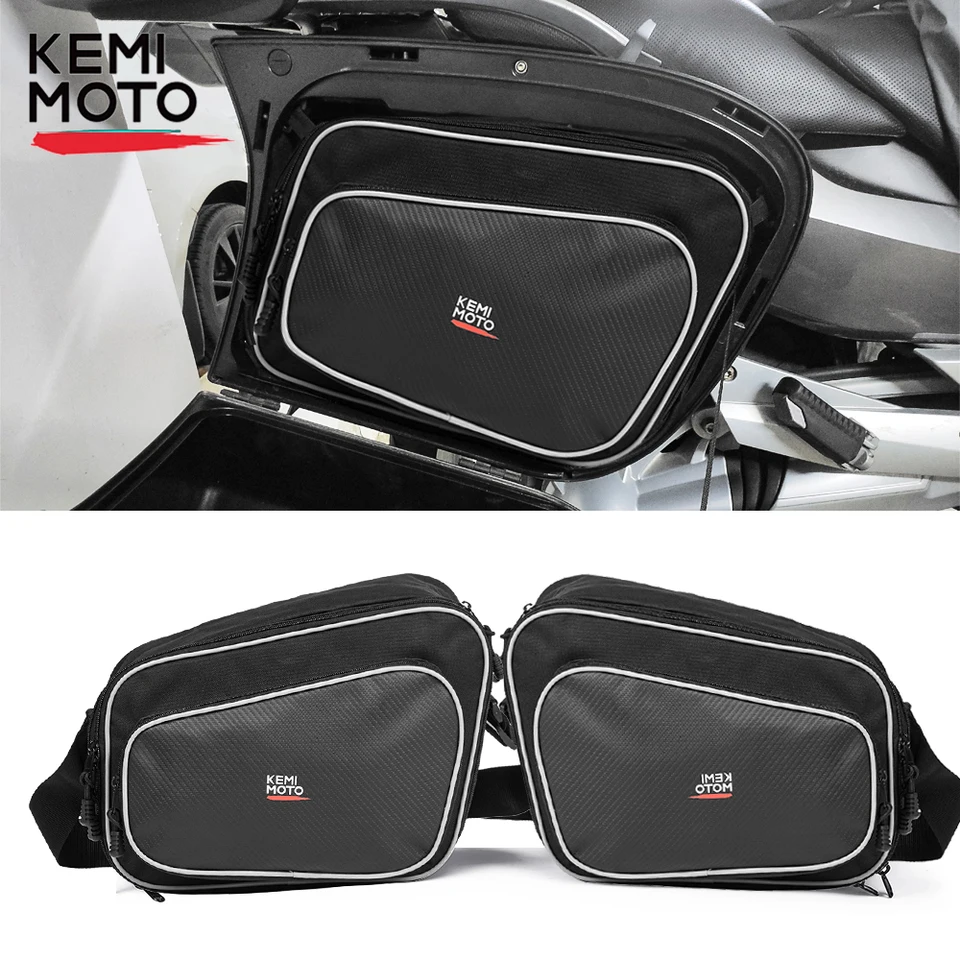 Vnútorné vrecká pre BMW R1200R R1200RS R1250R R1250RS R 1250 RS 1200R Touring Pannier Inner Bag Motocykel Rozšíriteľné batožiny batožiny