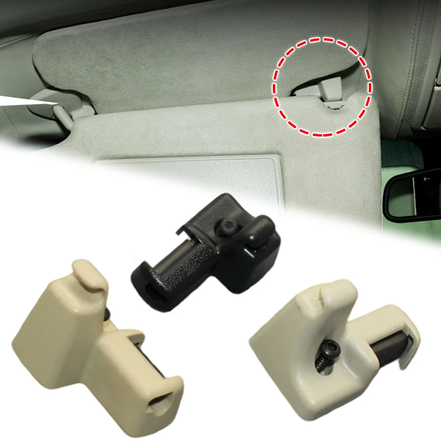 Vnútorný automobil Sunvisor Sun Sonor Cliper Deting pre Range Rover L322 2002-2012 EGP00000040NUG EGP00000050NUG HOOK s pevným držiakom