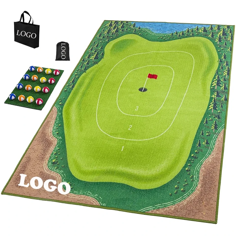 Vnútorný tréningový tréning golfového švihu umiestňujte mat