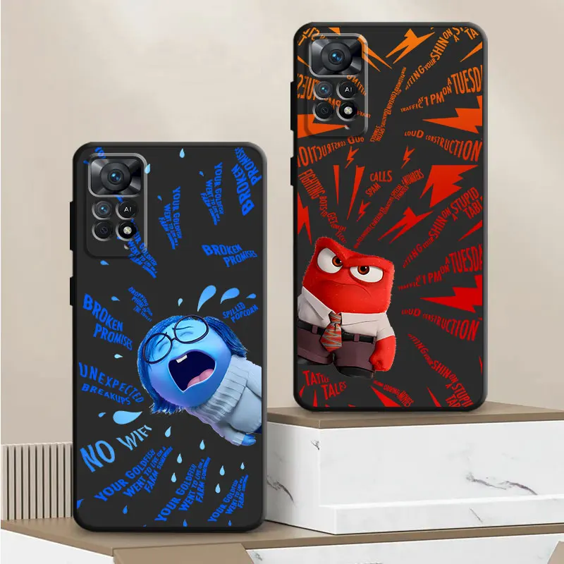 Vnútri 2 puzdro na telefón Disney pre Xiaomi Redmi 12 A2 A1 plus 10A 10C K40S K60 10 9 12C 9C 9a K40 Pro K50 Soft TPU Shell TPU
