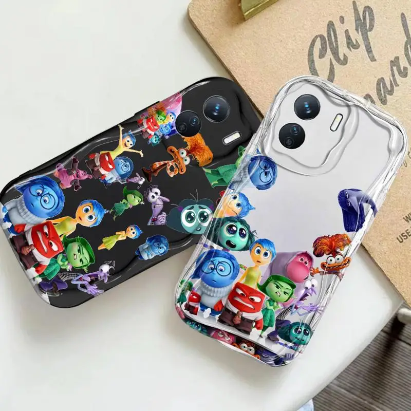 Vo vnútri disneys out 2 telefónny prípad pre Xiaomi Redmi Note 11 Pro 13 Pro Plus 12 Pro Plus 10 5G 11S 9 12S Soft Funda Case
