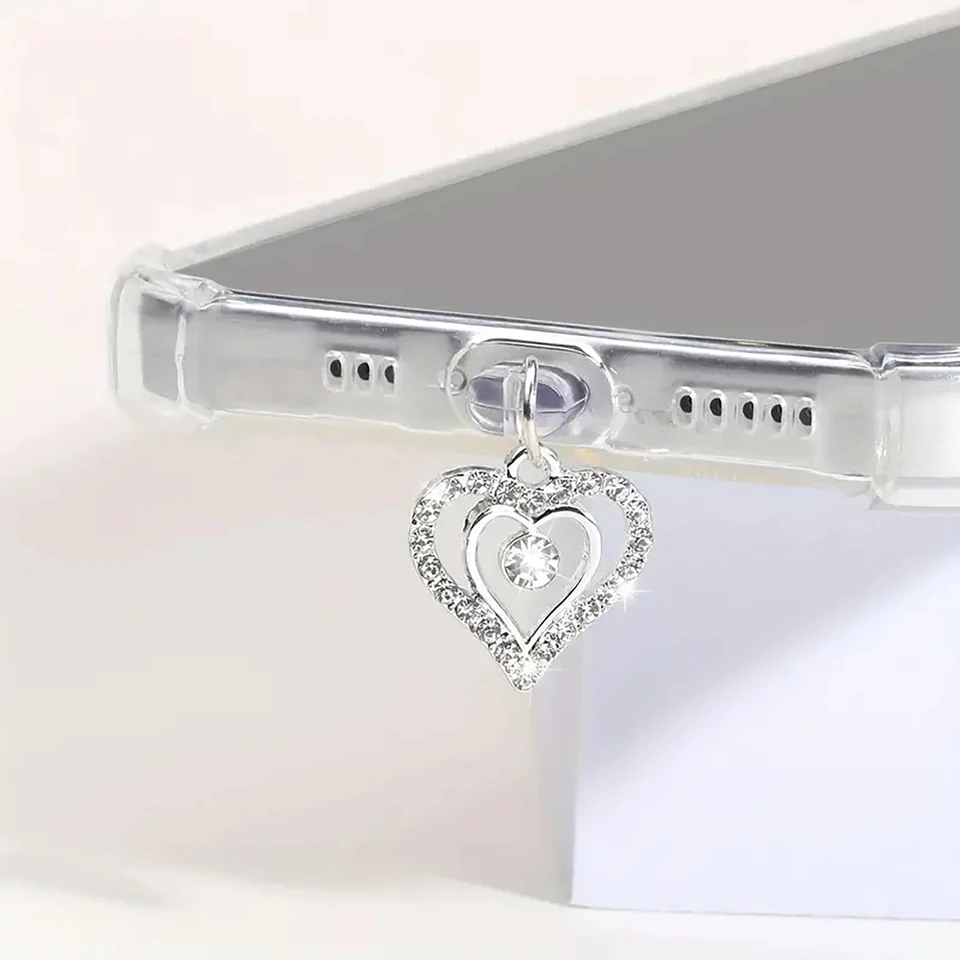 Voda diamant Love Krásny telefón Drag Plug Doplnky Dodič