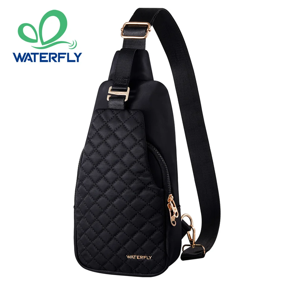 Voda s malými krížovými praky batoh módy Crossbody Bag pre ženy pre krádež štýlové cestovanie