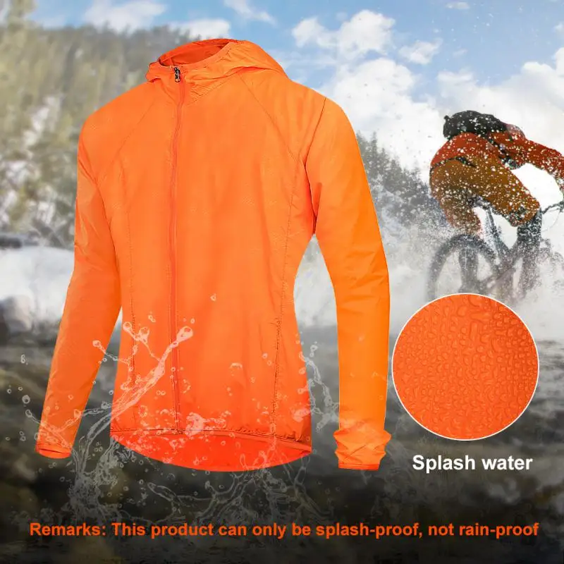 Vodičný reflexný cyklistický dres MTB Bicykel bicykel Windcoat Witerproof Lightweight Sunkreen Turisk Cyklistické odevy