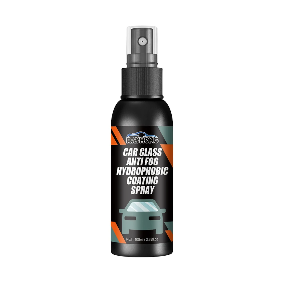 Vodný repelentný sprej 100 ml skla automobilu Hydrofóbna anti-dažďová kvapalina Maska čelného skla automobilový čistič čelného skla na automatické čistenie