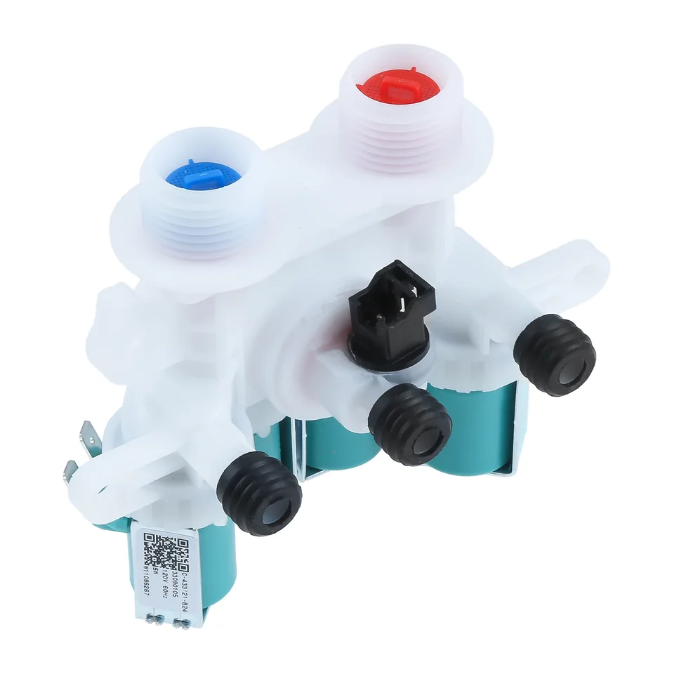 Vodný ventil vody v práčke W11165546 pre Maytag Whirlpool Kenmore Washer nahradí W10599423 W10758828 W11096267