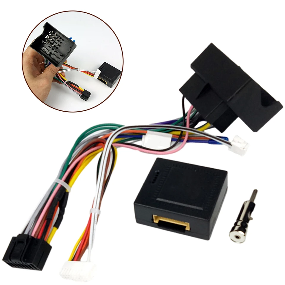 Vodný zväzok automobilov Can Decoder Bus Decoder 16 Pin Radio Wedič Decoder pre Ford pre C-Max pre Fiesta pre fúziu pre Kuga