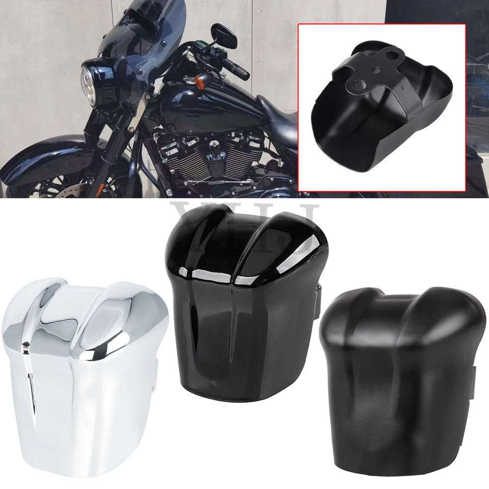 Vodopádový štýl rohový pokryt pre Harley Motorcycle Electra Street Road Tour Glide King 1995-2020 Chrome/Gloss Black/Matte Black