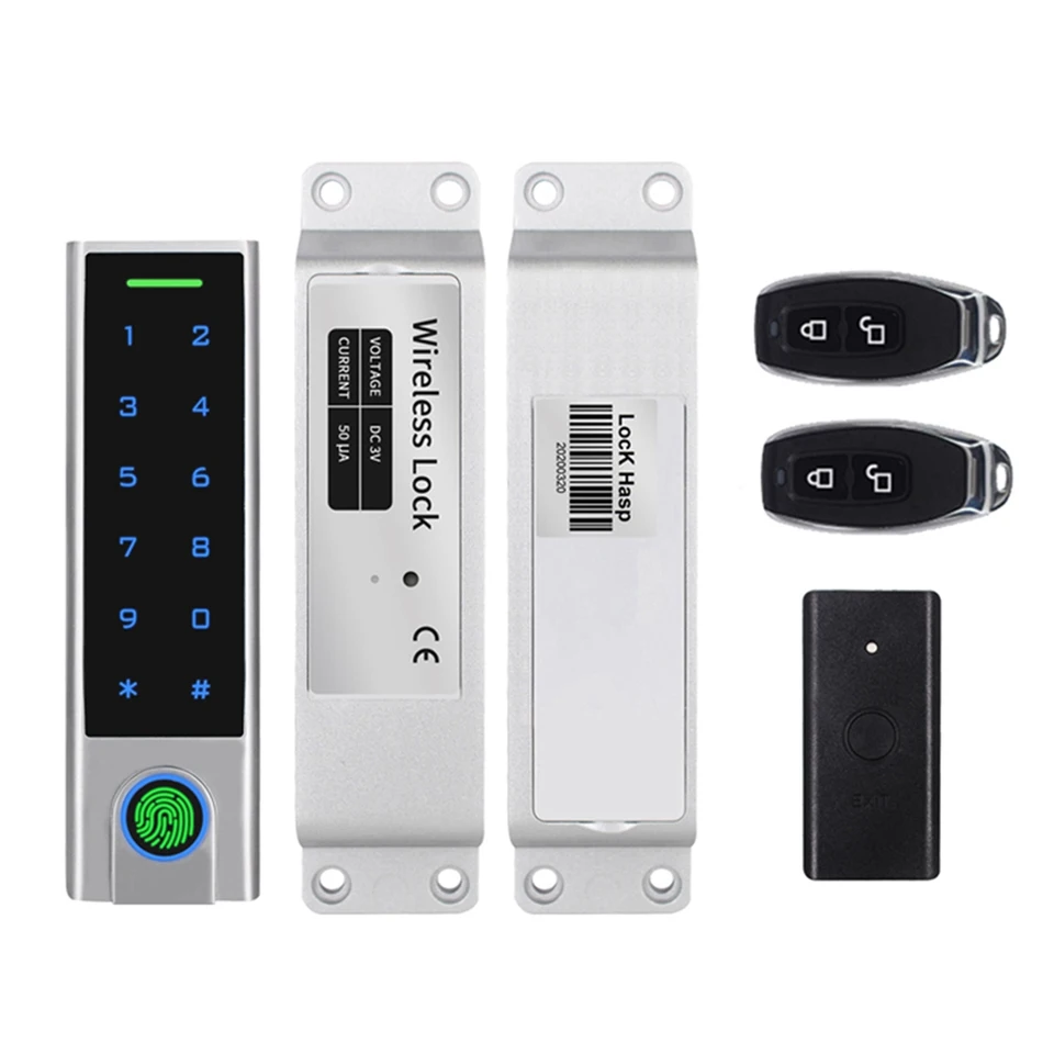 Vodotesná dotyková klávesnica Ovládanie prístupu odtlačkov prstov s hodnotou 125 kHz EM čítačku kariet bez zapojenia systému Access Control System súprava
