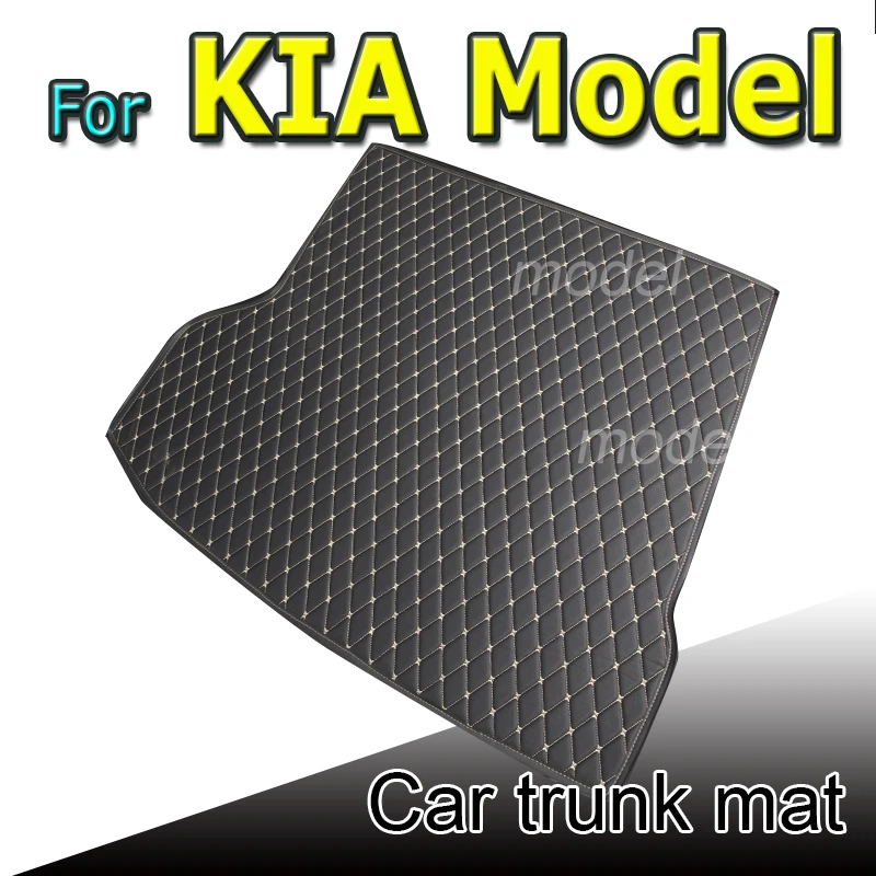 Vodotesná rohož pre kmeň autá pre kia Telluride 6Seat Soul Sorento 7Seat K5 Rio Hatchback K5 X STRUCION CARGO LINER KARPETY