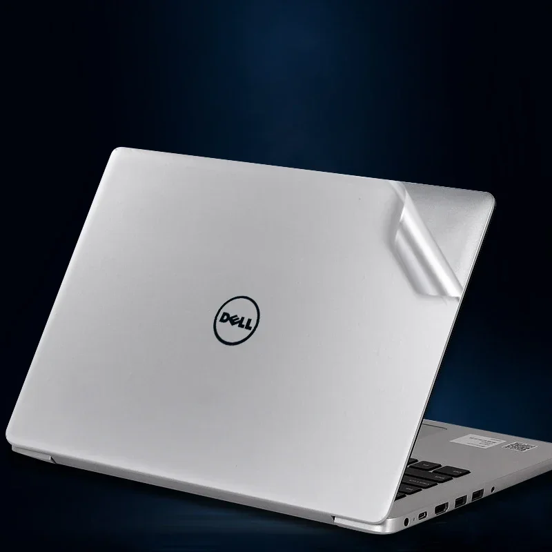 Vodotesná vinylová pokožka pre Dell NAPOHOP VOSTRO 14 5401 Ochranná strieborná farebná notebook kryt proti škrabke