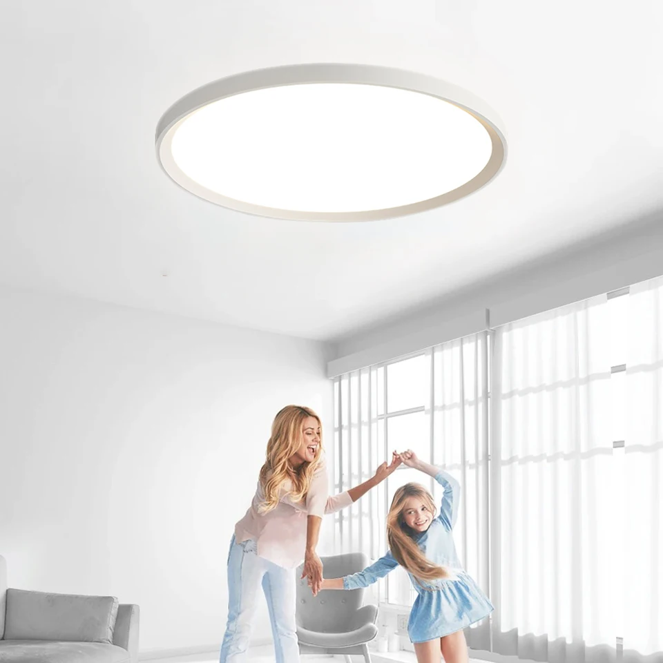 Vodotesné a hmyzé osvetlenie LED stropný strop Svetlý stropný panel Svetlá kúpeľňa obývacia izba Domáce osvetlenie osvetlenie